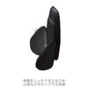 EXGEL Hug Drive Car Cushion, Black, Gel Cushion, Car Cushion, Lumbar Support, Made In Japan, HUD01-BK