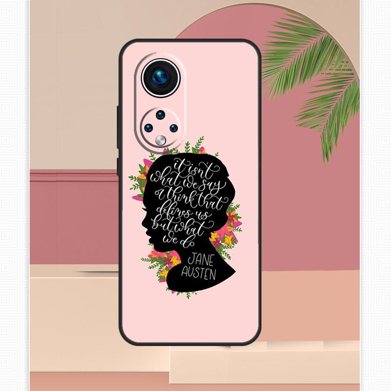 Pride And Prejudice Jane Austen Case For Huawei P30 Pro P50 P40 P20 Lite P Smart 2019 Nova 5T Honor X8 X7 X9 50 70 Cover
