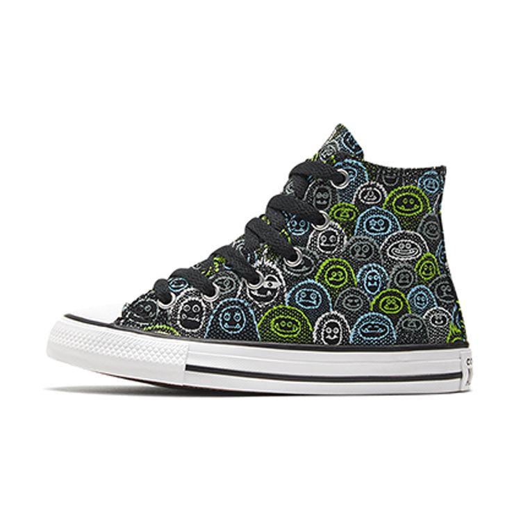 Converse Chuck Taylor All Star High Top Kids Canvas Shoes Snowman Print Kids Sneakers 669299C