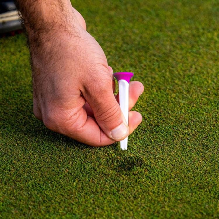 Verstellbarer Golftee-Ständer Zuverlässigkeit Golftee-Sitze Anti-Rutsch Golftee-Halter für verschiedene Arten von Golfern