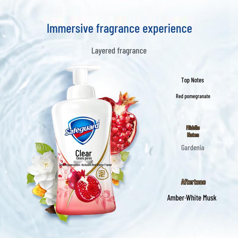 Safeguard Shower Gel Red Pomegranate & Camellia Duo Pack