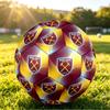 West Ham United FootballPrinted Size 5 Soccer Bootball, Anti Slip Adult Match Football Souvenir for Football Fans