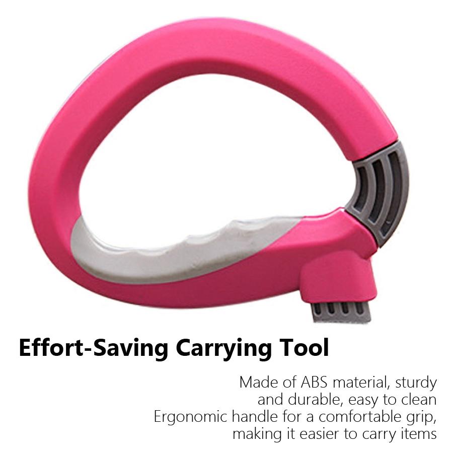 Bag Grips Portable Shopping Bag Carrier Handle Holder Grocery Bag Holder Convenient Bag Carry Handle Gadget