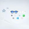 AIMB-S1 Smart Bluetooth Glasses: 5MP Camera, Music, Calls, Video Recording, AI Translation.
