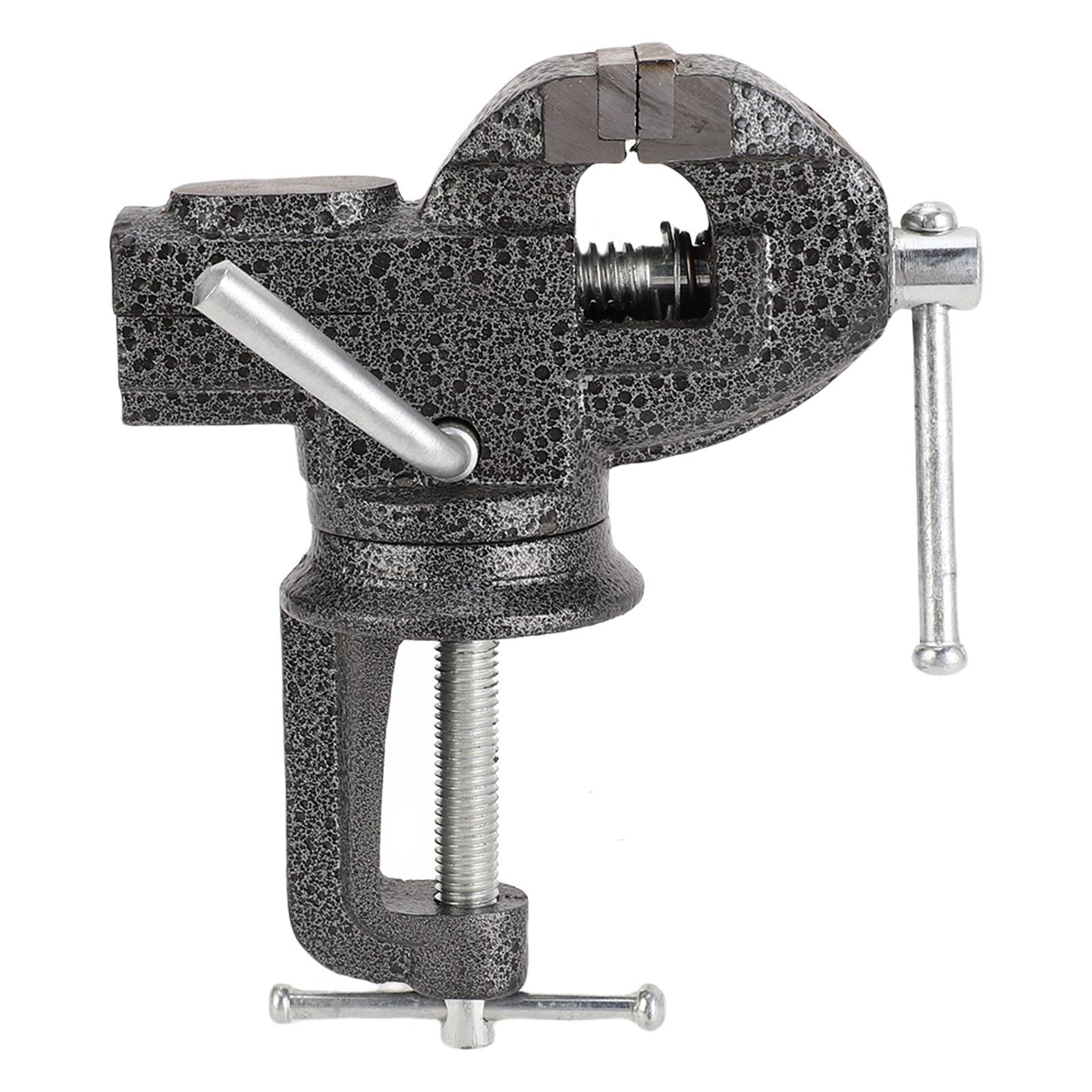 

Heavy Duty Bench Vise 360 Degree Rotating Base Table Clamp Workbench Vice for Cutting Grinding Polishing Cleaning