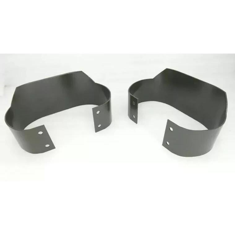 FOR WILLYS FORD JEEP MILITARY GREEN REAR BUMPER SET MB GPW M38 CJ2A CJ3A CJ3B h1