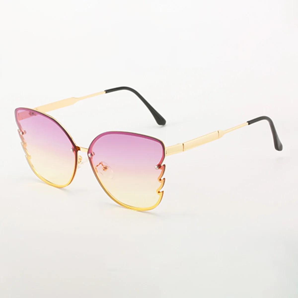 

Fashion Butterfly Shaped Sunglasses Rectangle Sunglasses Women Brand Designer Eyewear Small Frame Sun Glasses Ladies Black