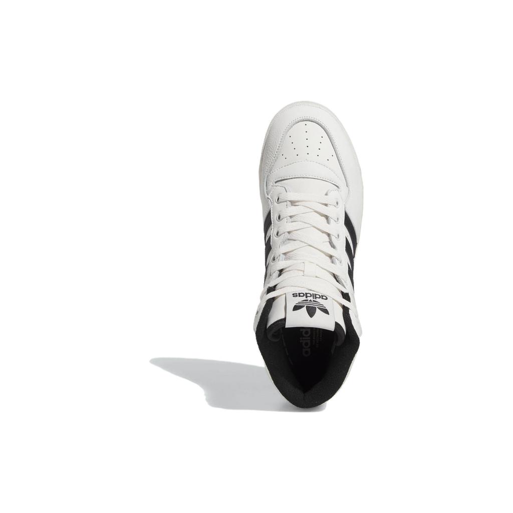 Adidas Originals Rivalry High-Top Skate Shoes Unisex Sneakers White Black ID6158