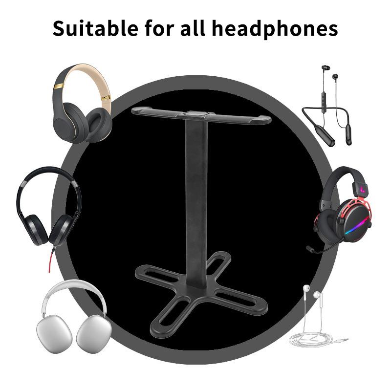 

Headphone Stand Detachable Gamer Headset Holder Earphone Mount Desktop Display Rack For Airpods Max Beats Bose Sennheiser