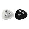 Mini Swivel Casters Wheels Self Adhesive Universal Wheels 360 Degree Rotatable Steel Bead Pulley Storage Box Roller