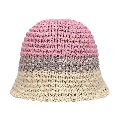Squash Bucket Hat SDJH063 6COLOR Women's Knit Bucket Hat Pretty Bonnet