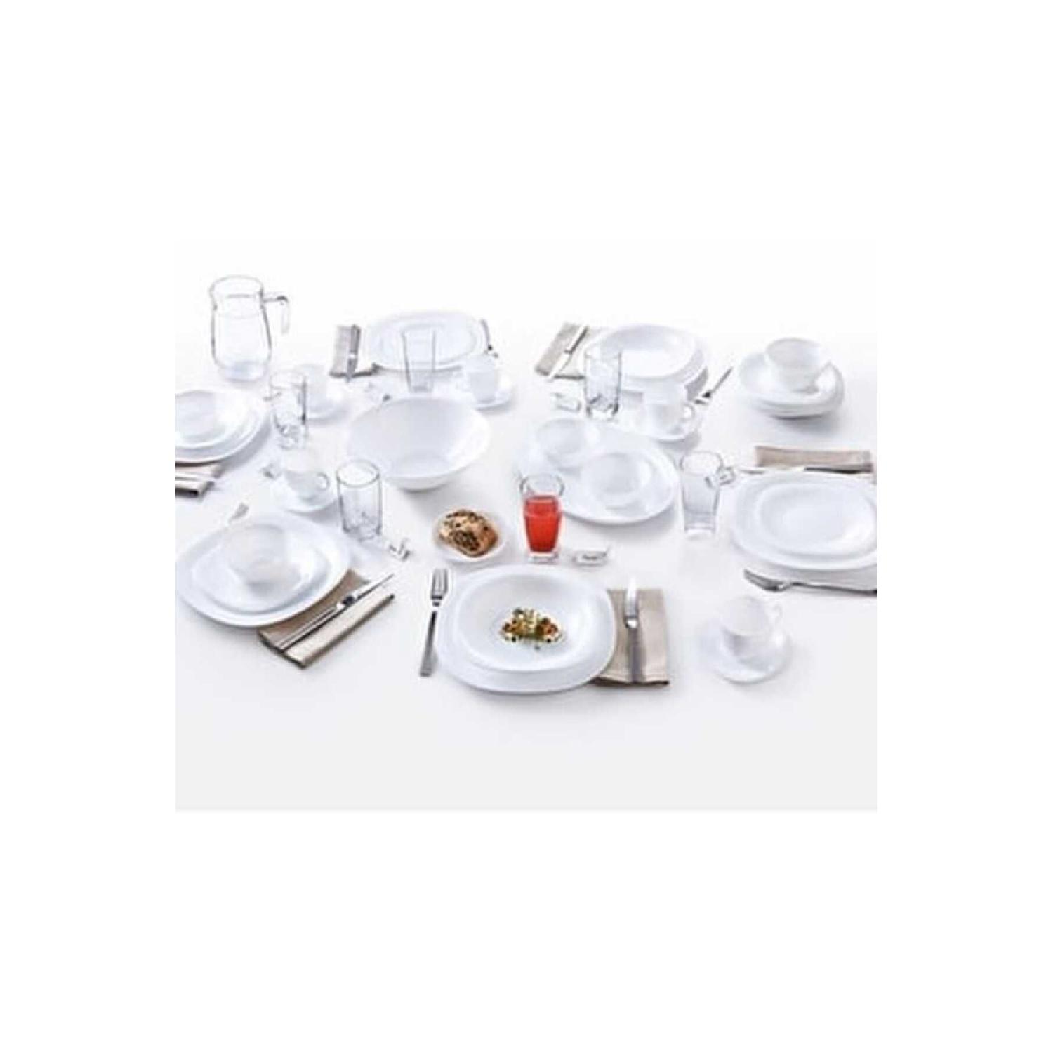 

Carine White 48 Piece Dinner Set For 12 Persons белый