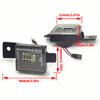 6000 K weiße Voll-LED-Autokennzeichenbeleuchtung für Chevy Silverado 1500 2500 3500 GMC Sierra Chevy GMC Canyon usw.