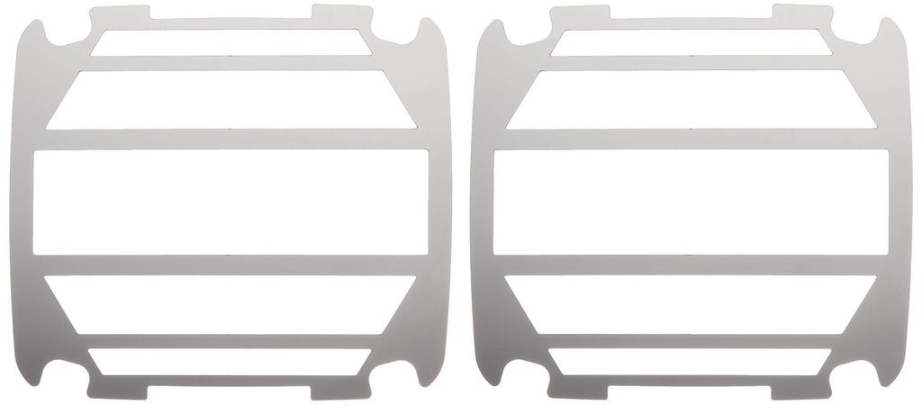 Tsuchiya YAC Tail Lamp Light and Shadow Tail Decorative Line Set of Plates, Type, 2, YL-53