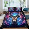Rustic Deer Duvet Cover For Kids Teens Adults, Woodland Animal Hunting Themed Bedding Set, Quilt Cover Country Bedding Sets