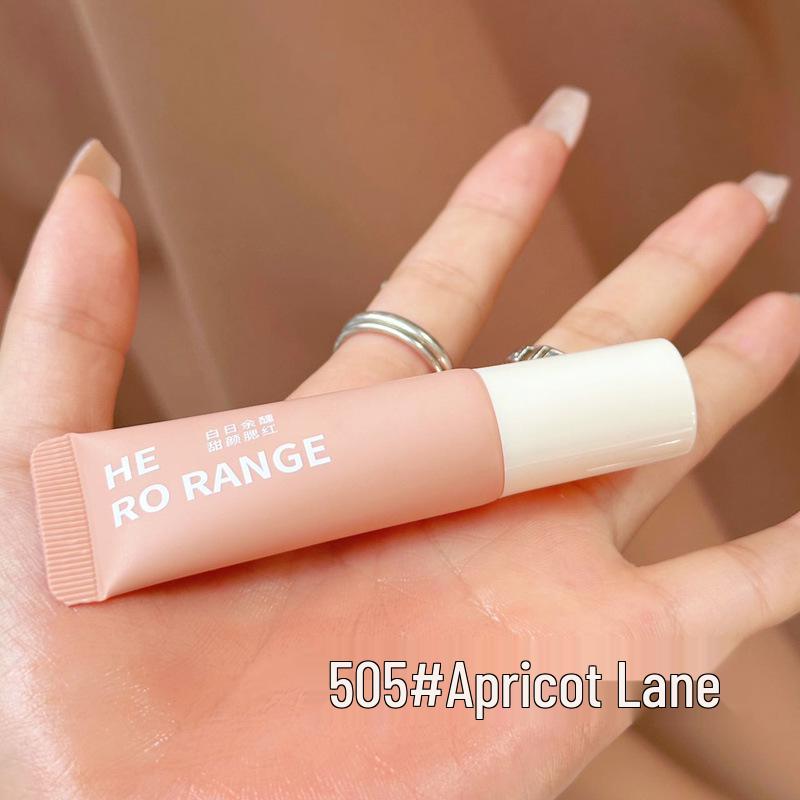 HERORANGE Monochrome Liquid Blush - Airy, Lightweight, Long-lasting, Sun-kissed, Low Saturation, High Brightness.