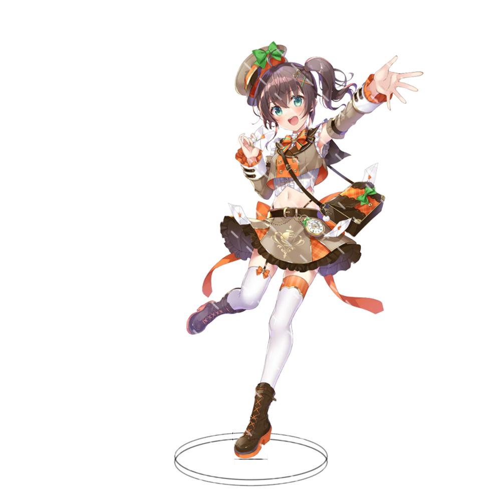 Japan Hololive Vtuber Acrylic Usada Pekora Uruha Rushia Hosimati Suisei Inugami Korone Bags Stand Model Figure Anime