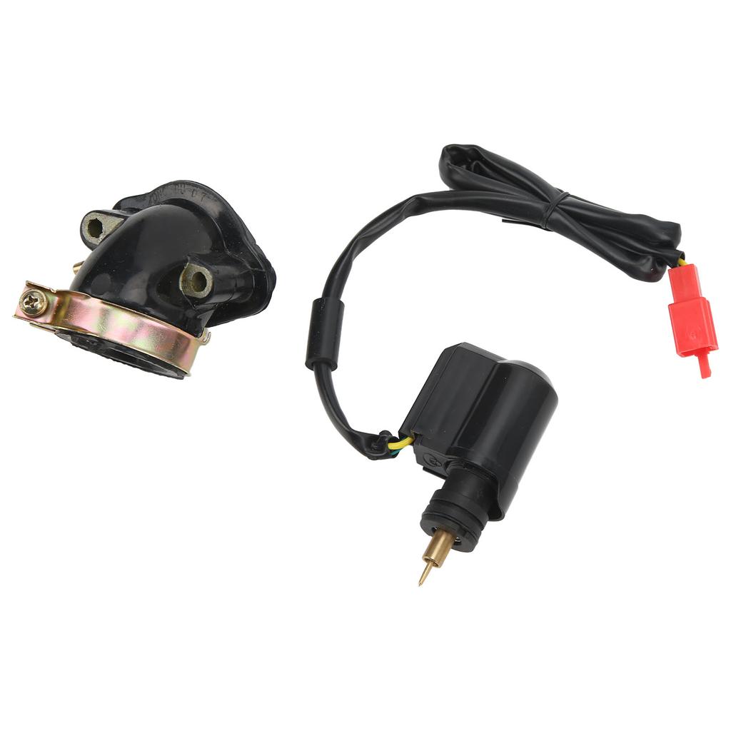 Vergaser Ansaugkrümmerrohr Vergaser Elektronischer Dämpfer Ersatz für GY6 125 150cc