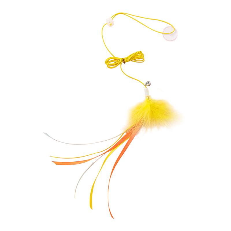 Cat Toys Swing Sticky Disc Elastic Hanging Door Teasing Cat Rope Long Rope Teasing Cat Cat Toy Cat Accessories Pet Kitten Toy