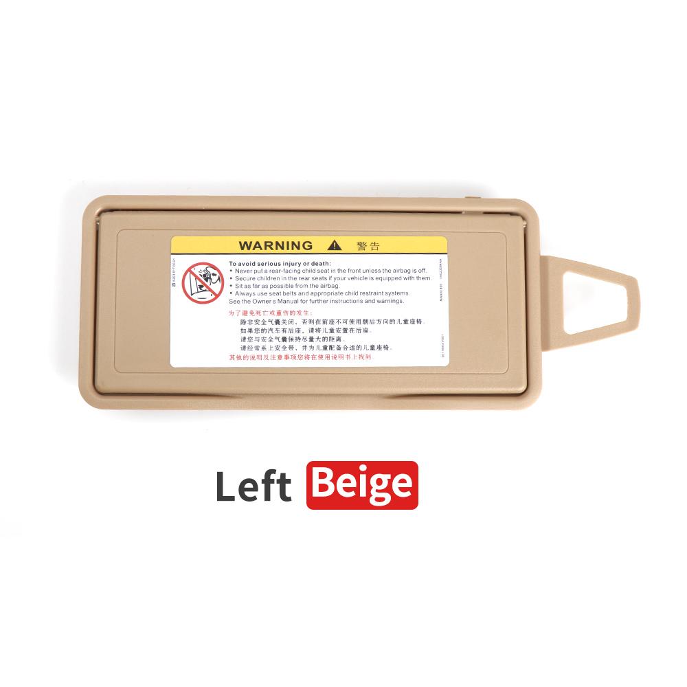 

Левый/правый черный, серый, бежевый козырек от солнца, козырек для макияжа, косметическое зеркало, чехол для Mercedes Benz W220 S Class Beige Left