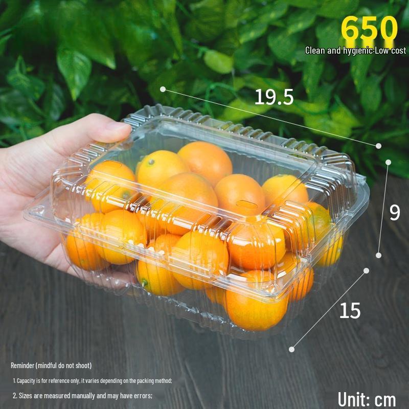 Одноразовые коробки для упаковки фруктов