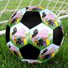 Pallone da Calcio Misura 5 Tema Barbapapa, Adatto sia per Partite Indoor che Outdoor, un Regalo Adatto a Tutti.