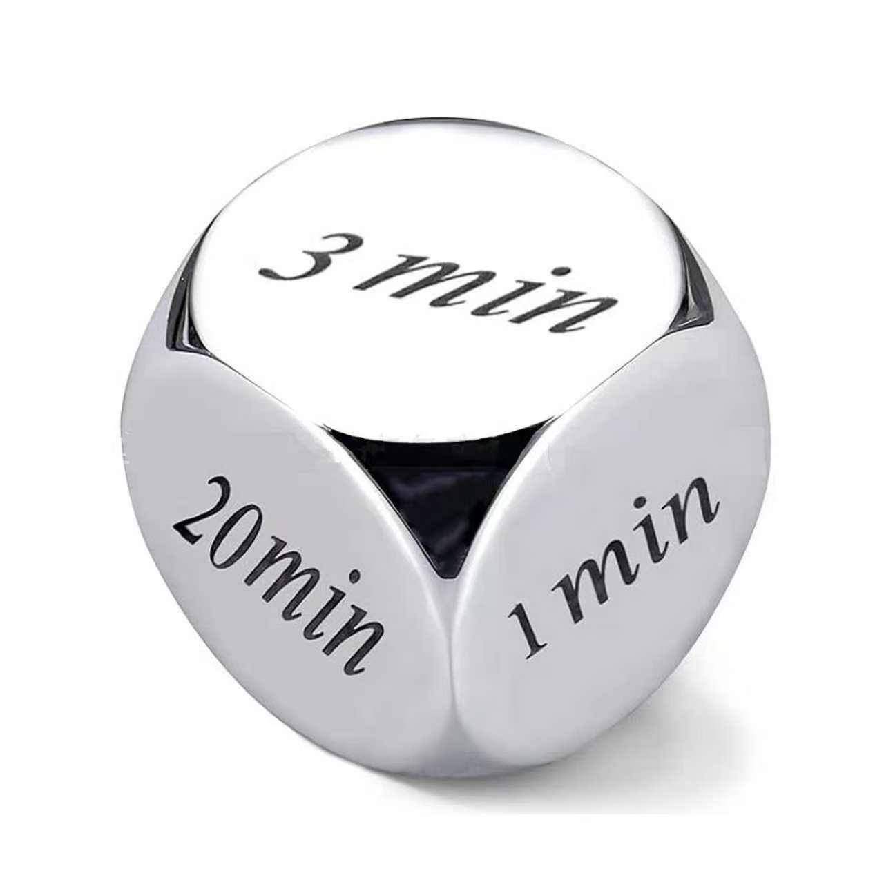 

Creative Mini Game Decision Dice: Random Time Settings from 1 to 30 Minutes OPP Bag Packaging