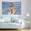 1 Stück Megan Moroney Rosa Amerikanische Lustige Cameron Flagge Wandteppich Poster Perfekte Dekoration Geschenk für College-Wohnheimzimmer Kulisse