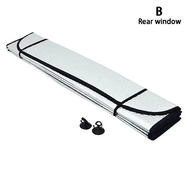 New Car Front Window Sunshade UV Protection Shade Sun Protector Windshield Visor Cover Auto Curtain Sunshade AccessoriesWindshield Sunshades 1