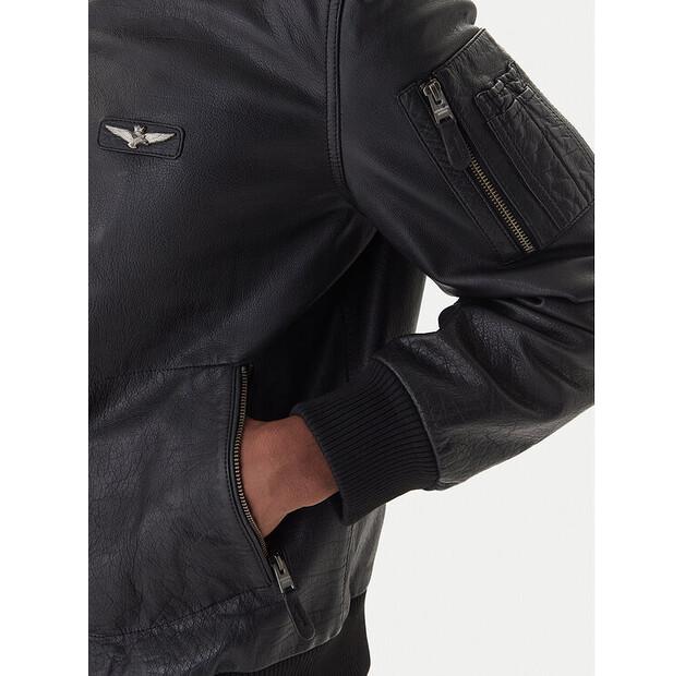 Куртка кожаная Aeronautica Militare 252PN0958UPL00305