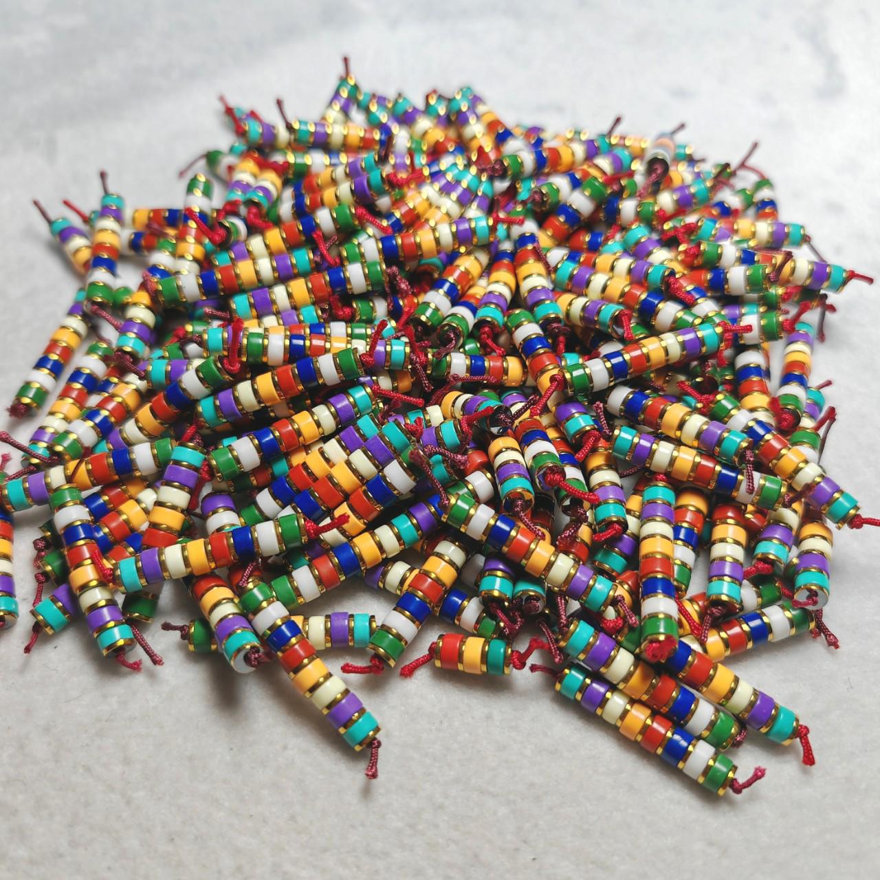 

Оптимізований набір глазурованих райдужних розпірників з дофаміновими намистинами - Аксесуари для DIY Зірка та Місяць Bodhi Wenwan