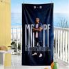 Mbappe Personalized Name Beach Towel Super Soft Microfiber Quickdry Fabric Portable for SwimmingBeachCamping Travel Beach AccessoriesGym