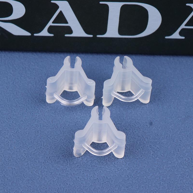 100Pcs Plants Graft Clips Plastic Garden Tools For Cucumber Eggplant Watermelon Round Mouth Flat Mouth Anti Fall Clamp