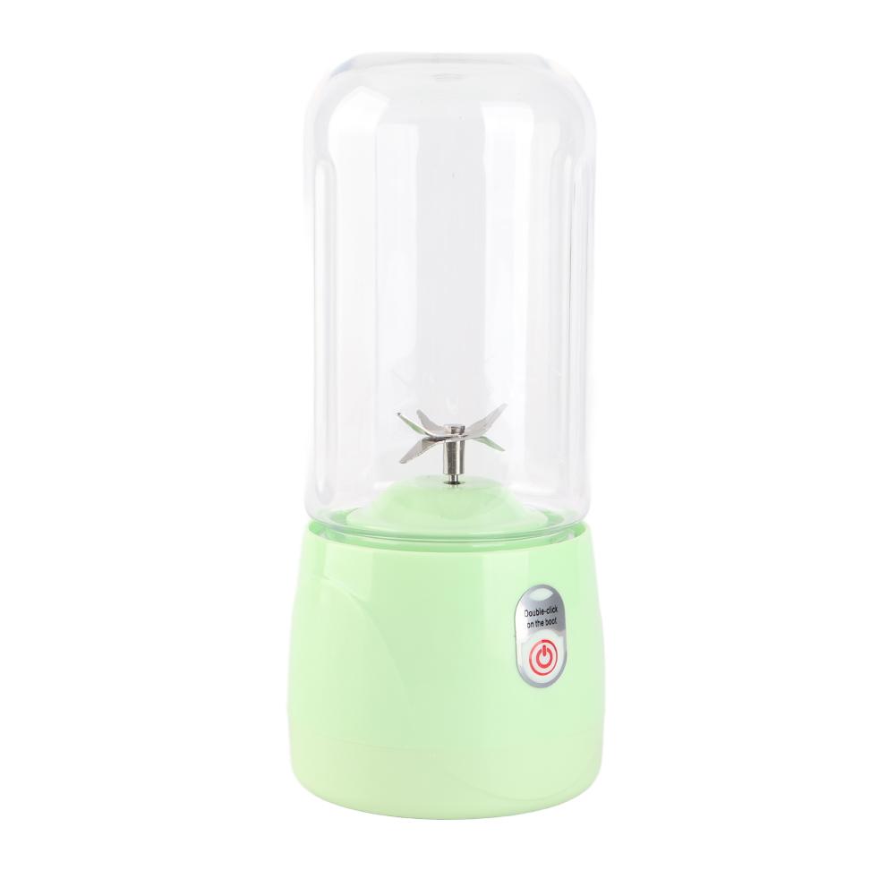 Portable Blender Cordless USB Charging Multifunctional 1200mAh 410ml 18000rpm Mini Juicer for Fruit