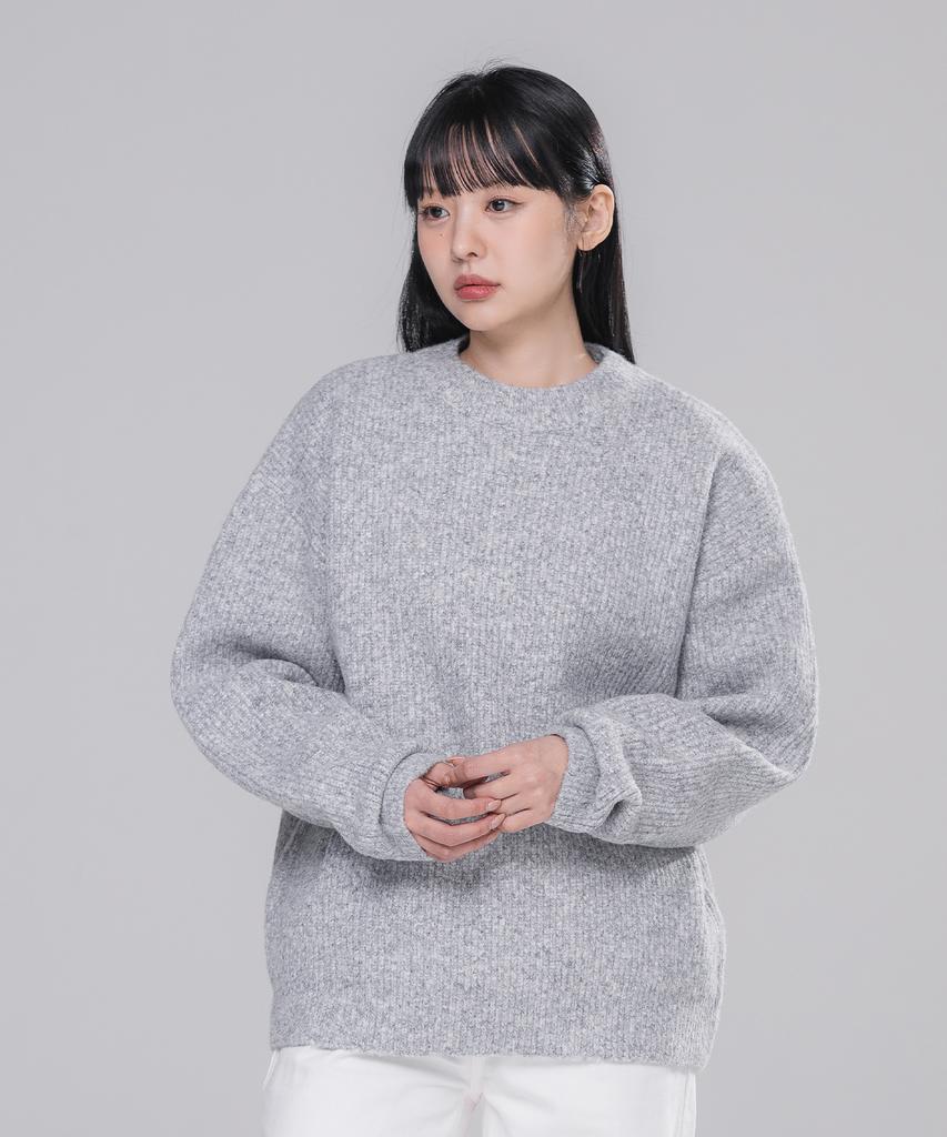 BAKKEN Wool Hazzi Classic Knit Bk8943_Gray