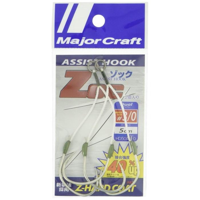 Major Craft ZOC Double Hook HD50 #3/0 50mm