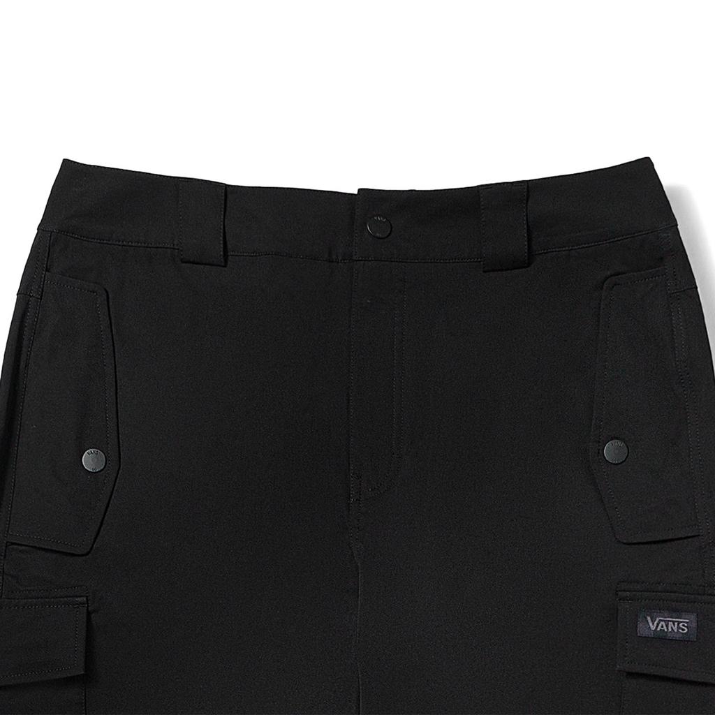 Vans Однотонные тканые спортивные мужские штаны для бега, черные VN000F2PBLK