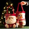 Santa Claus Christmas Packing Bag Large Capacity Gifts Candy Bag Christmas Handbag  Shopping Bag