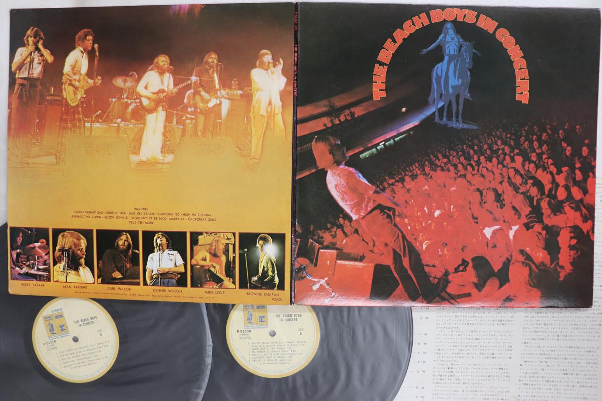 

LP Record BEACH BOYS In Concert P51301R REPRISE 1973 Japan Rock Used