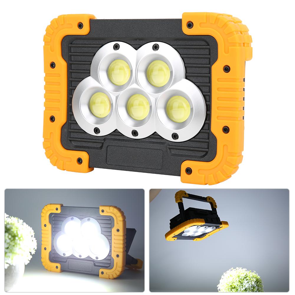 Mini Solar Light  Multi Functional COB Working Lamp Portable Camping Lamp for Outdoor Fishing Repairing Picnic
