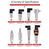 Digital Pressure Transmitter 4-20mA 0-10V M20*1.5 Pressure Transducer Sensor 0-60Mpa RS485 Pressure Transducer Transmitter Sensors Oxygen 5