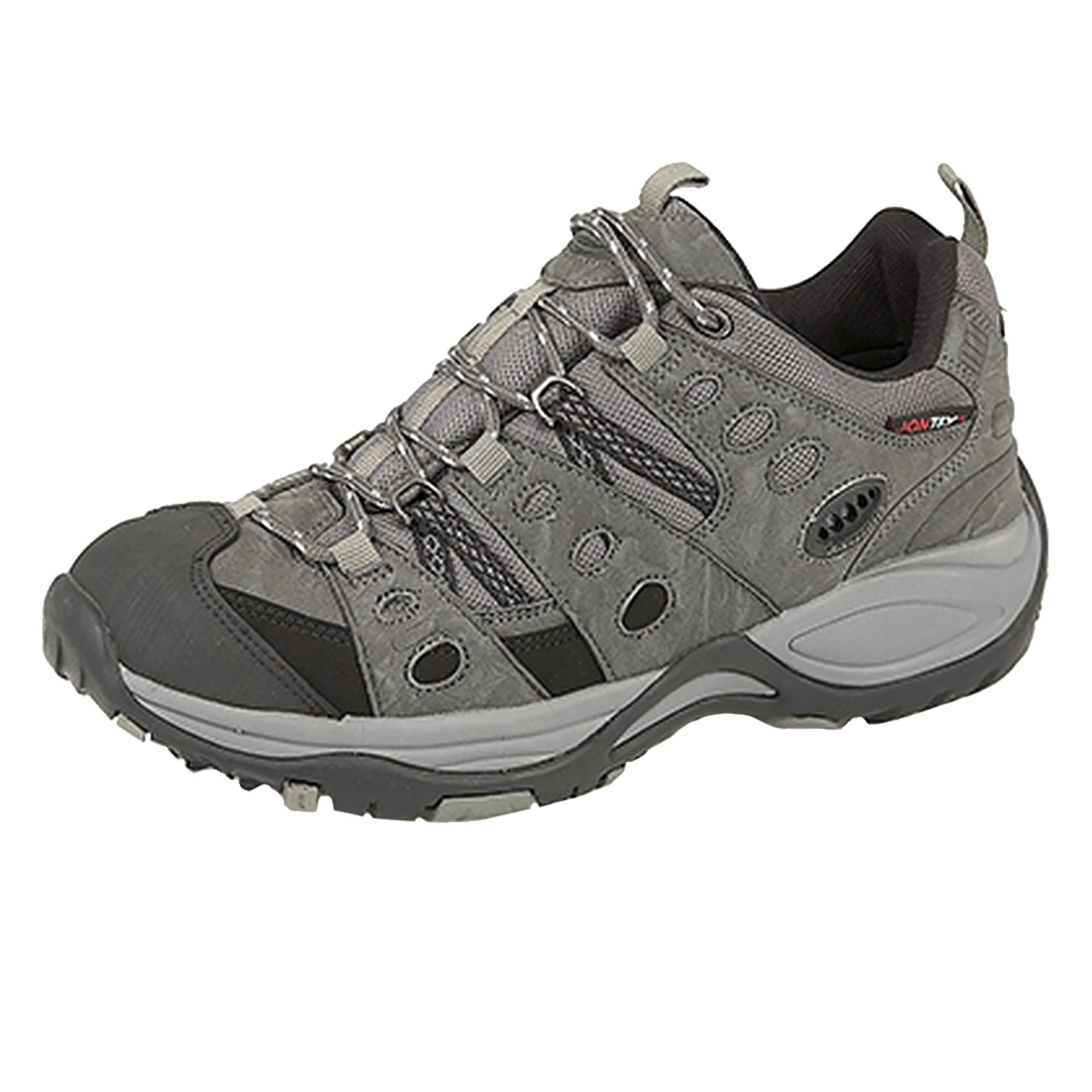 Scarpe da trekking da avvicinamento per ragazzi Johnscliffe 6 UK nero/grigio