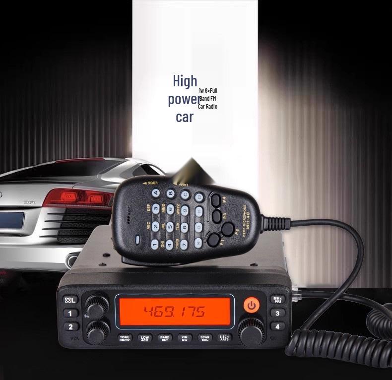 FT-7800PRO MAX High-Power Dual Band Car Radio & Walkie-Talkie with Detachable Panel for Self-Driving