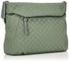Isaac PolkaDots Fold-Over Shoulder Bag, Women's, Medium, Light Green (82), Free Size, Y921105