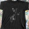 Waylon Jennings Guitar Graphic Black T-Shirt Unisex Black Cotton T-Shirt