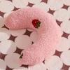 U-Shaped Pet Pillow Cat Sleep Pillow Soft Plush Neck Support Cushion Pet Snuggle Pillow for Puppies Kittens