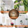 Fir Macrame Bumbac Fir Bumbac Natural Frânghie Bumbac Răsucit Fir Moale Bumbac Șnur DIY Agățătoare de Perete Agățătoare Plante Meșteșug Tricotat Fir Meșteșug