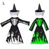 Luminous Cosplay Skeleton Suit Fabric Luminous Kids Dress Grim Reaper Costume  Stage Performance