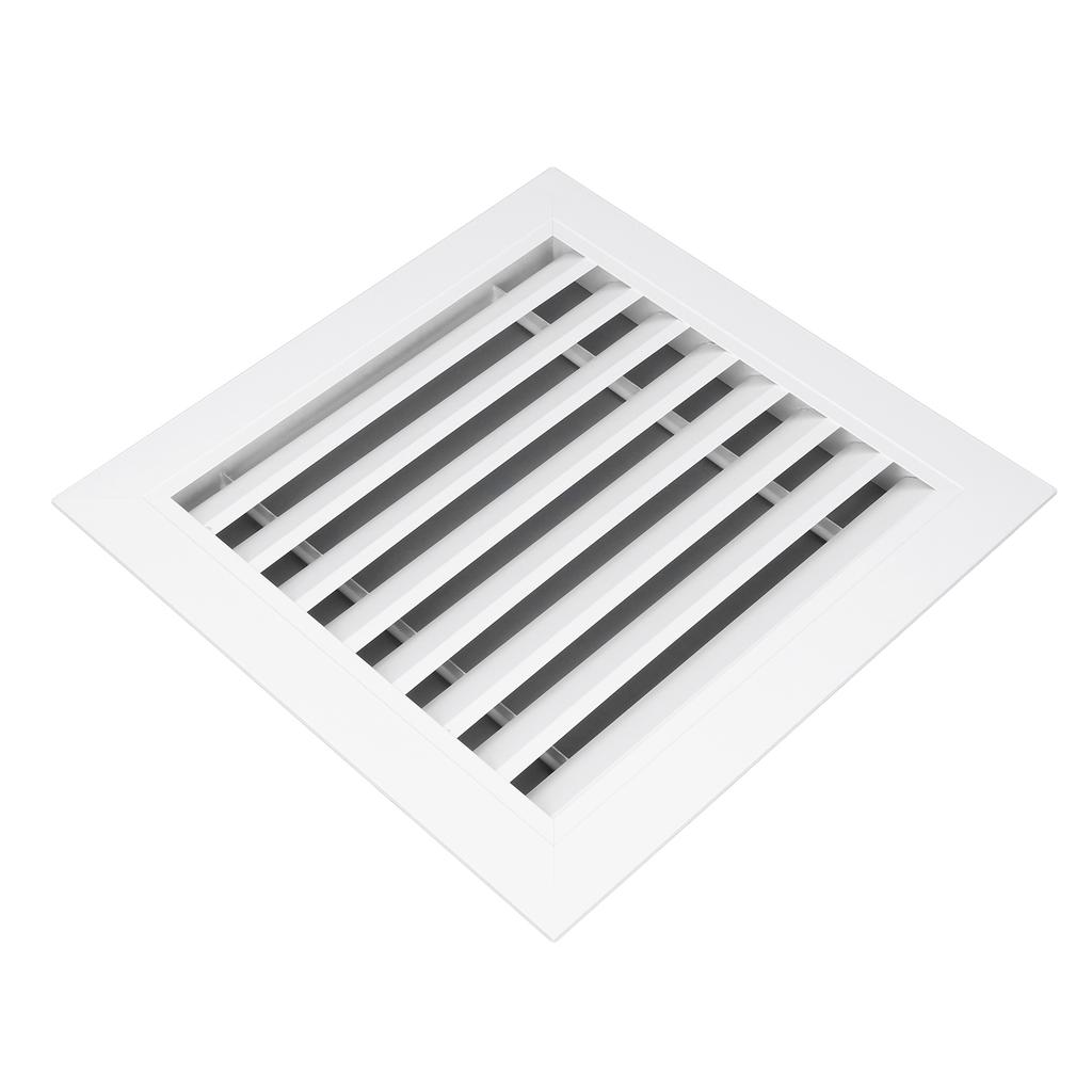 10x10 Inch Vent Cover Fixed Louver Aluminum Alloy Ceiling Sidewall Air Supply Register for Kitchen Bathroom Office