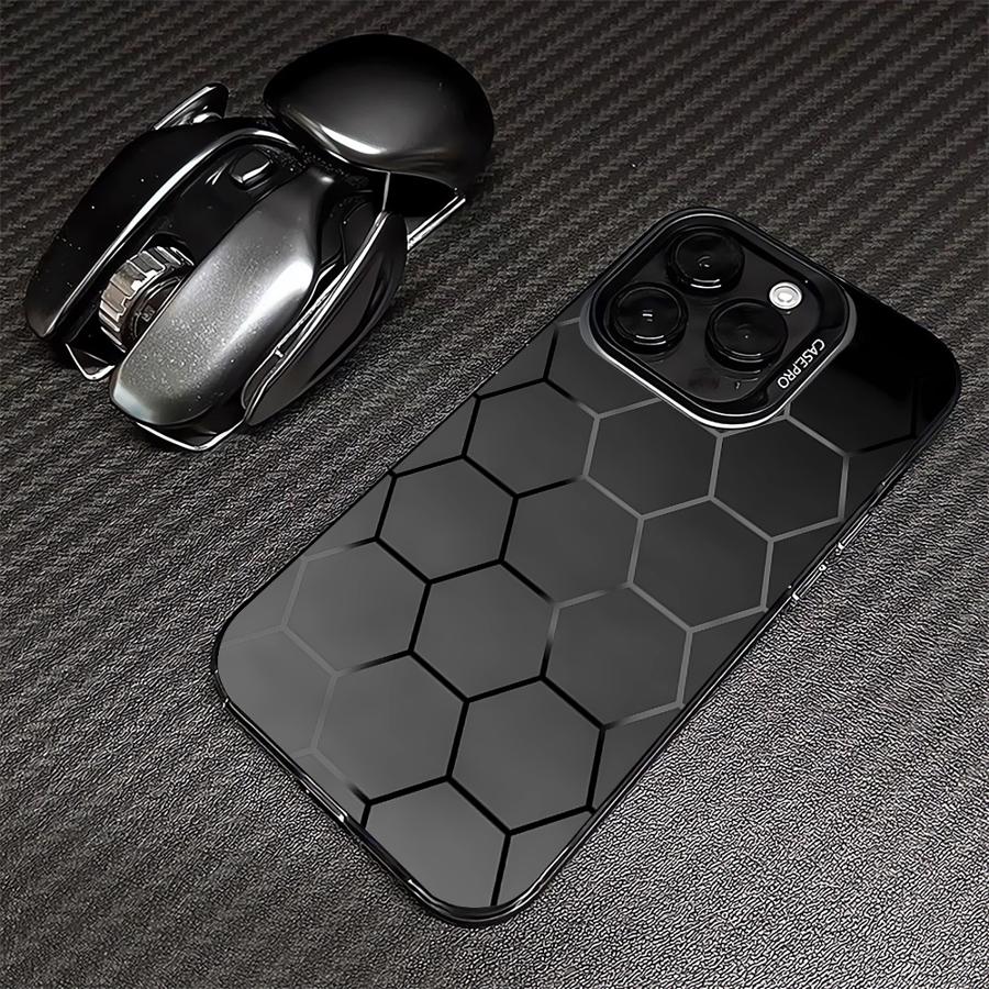Fashion Diamond Pattern Design Phone Case iPhone 15 Pro Max 11 12 13 16 14 Plus Silicone Shockproof Case Lens Protector Shell
